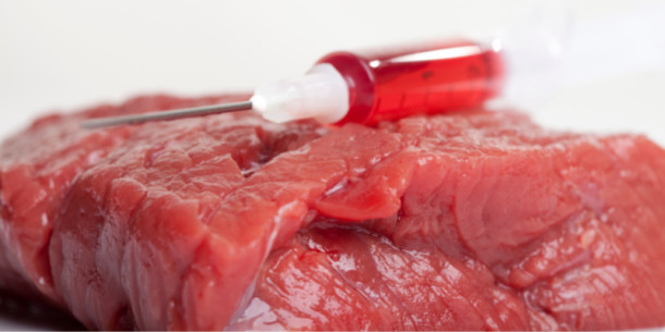 Hormonas en la carne